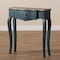 Baxton Studio Mazarine and Provincial Blue Spruce Finished Console Table 146-8179 - alternate 2